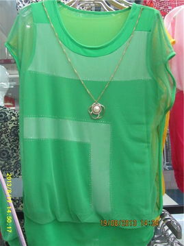2013夏季雙層上衣 非凡精品女裝與義烏篁園服裝市場的時(shí)尚交匯